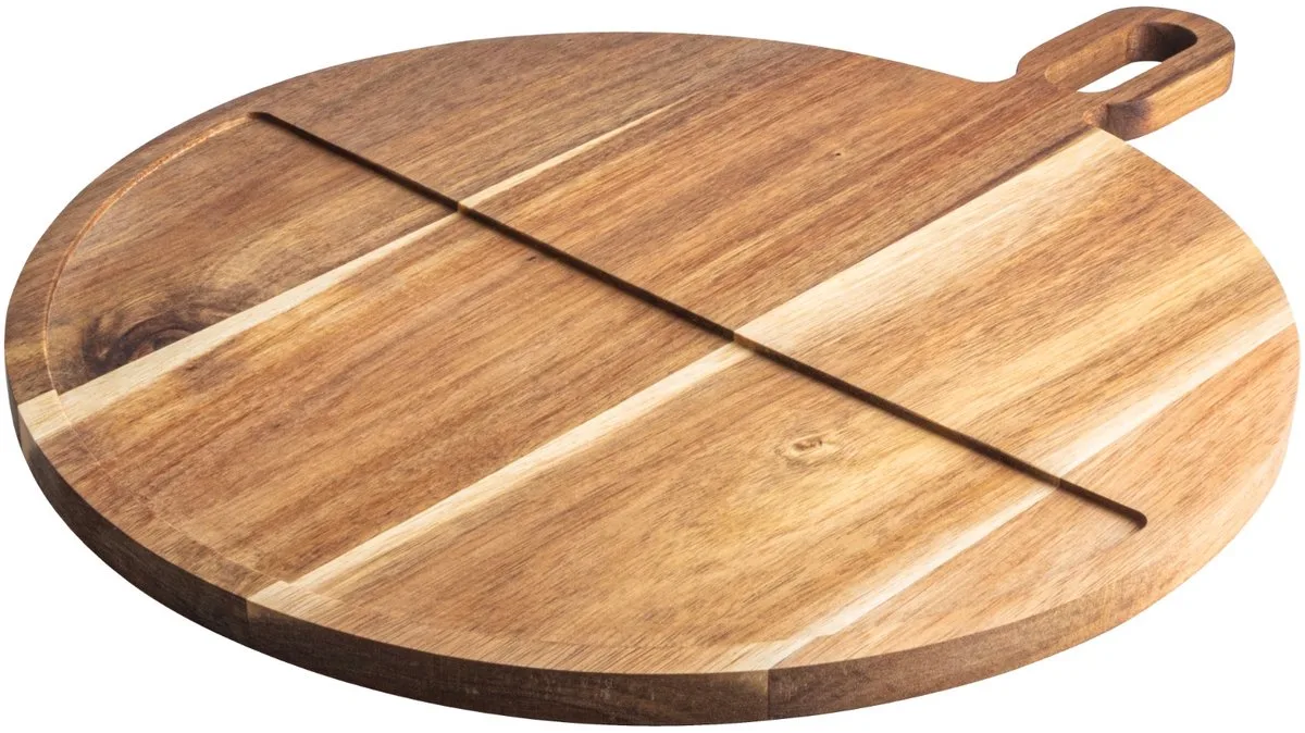 Serveerplank - Sunday - Ø35 cm by Gusta in Brown – product photo