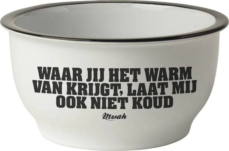 Soepkom 500ml Mwah de Gusta en Hout – photo produit