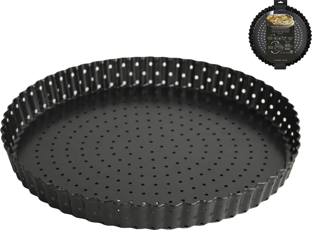 Taartvorm - Geperforeerd - ø24 cm van Gusta in Hout – productfoto