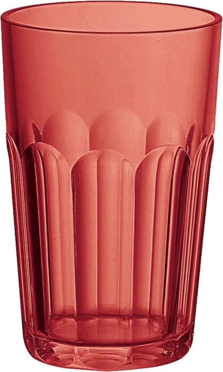Happy Hour Drinkglas hoog - 0.42Ltr van Guzzini in Rood – productfoto