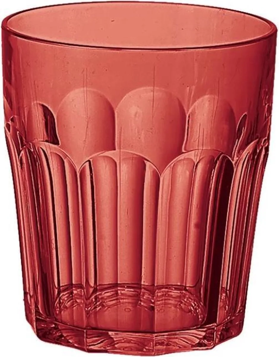 Happy Hour Drinkglas klein - 0.25Ltr van Guzzini in Rood – productfoto