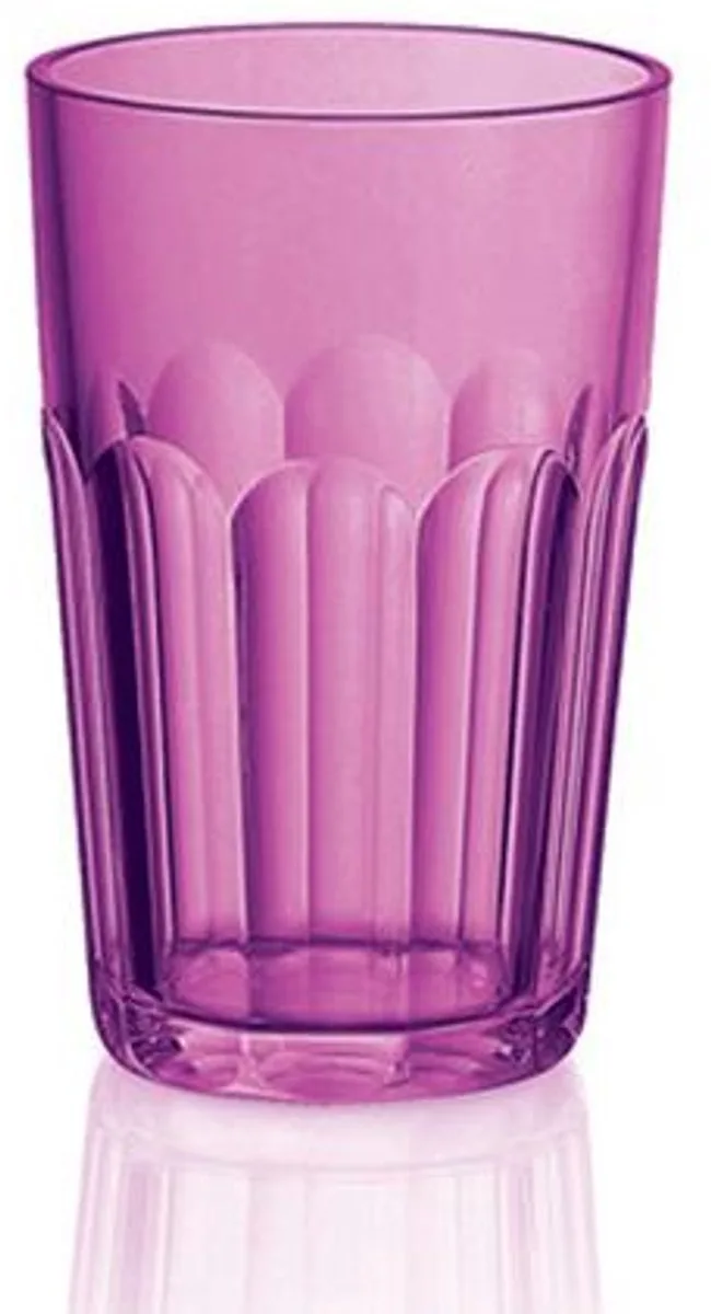 Happy Hour Drinkglas laag - 0.35Ltr van Guzzini in Fucsia – productfoto
