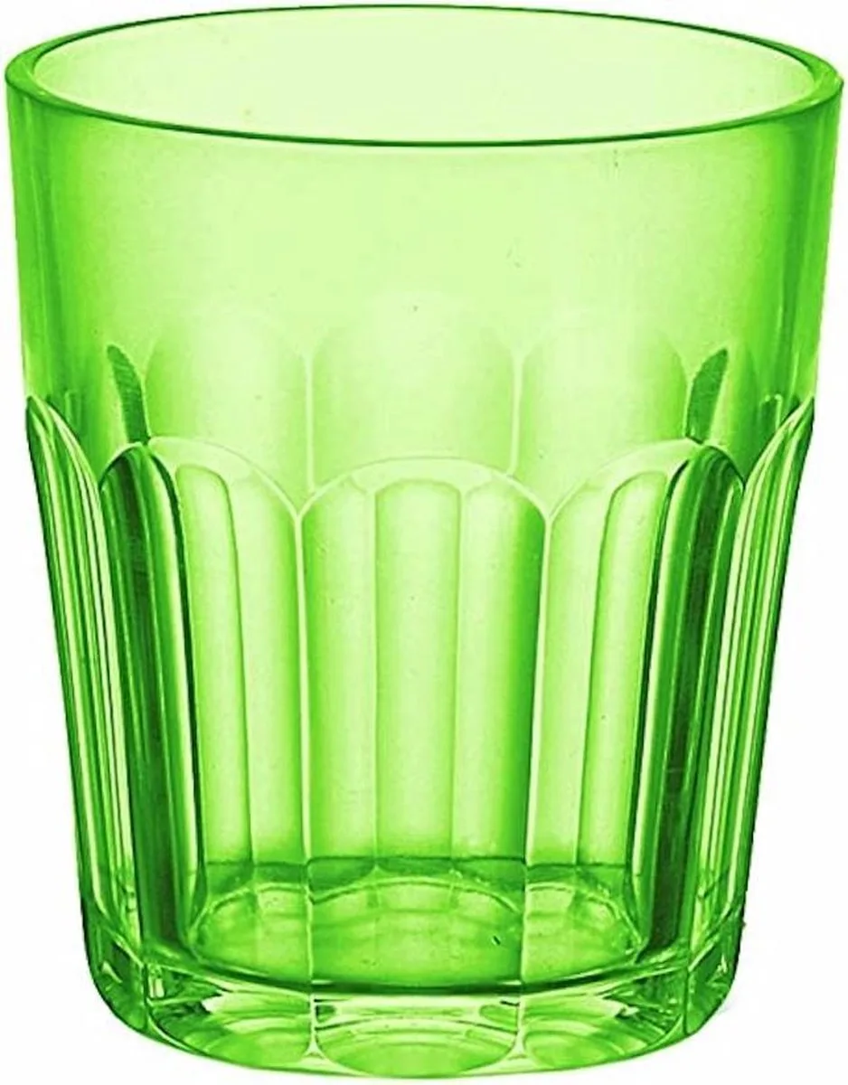 Happy Hour Drinkglas laag - 0.35Ltr de Guzzini en Vert – photo produit