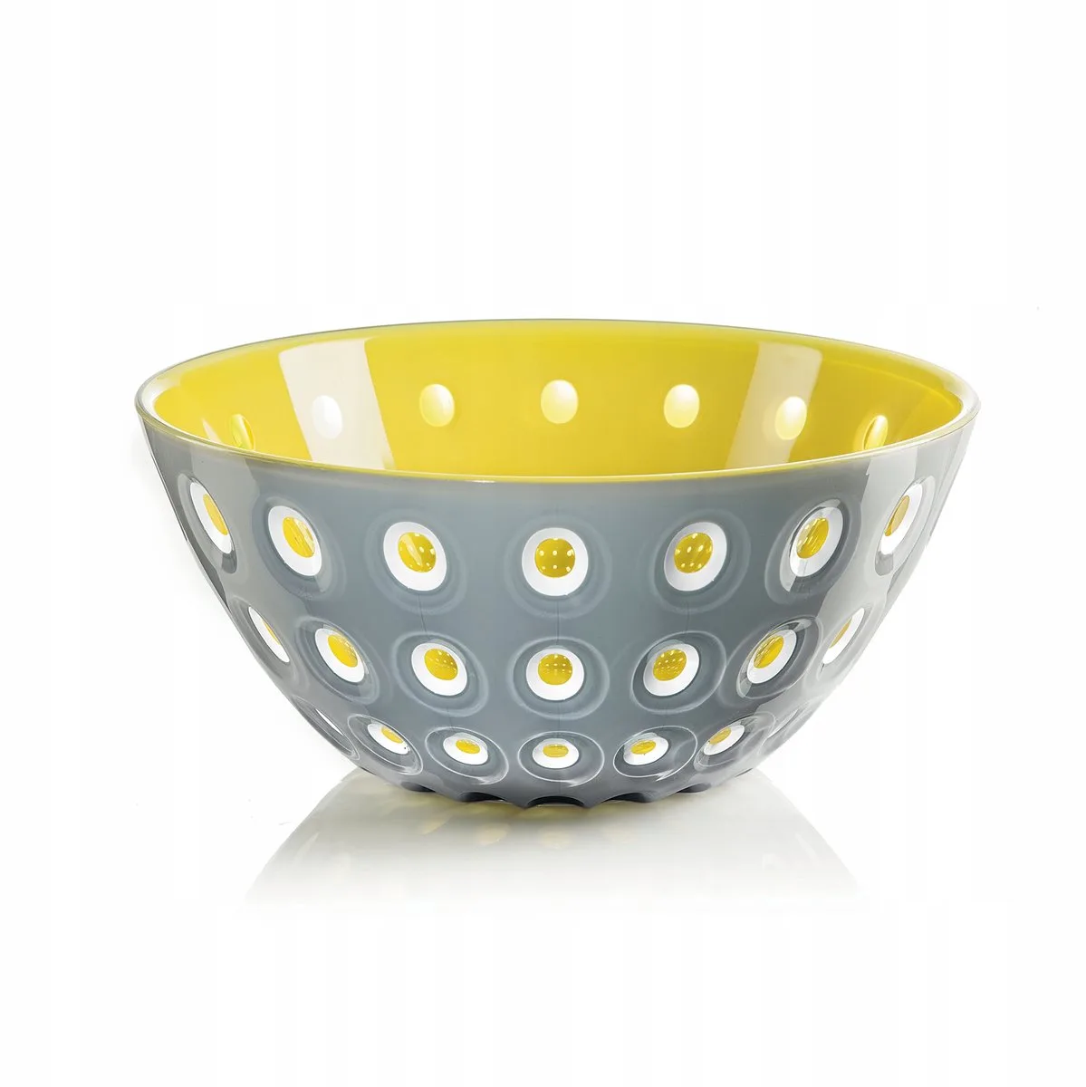 Le Murrine Kom Kom 20cm - Verfijnd Italiaans Design de Guzzini en Blanc, Gris, Jaune – photo produit