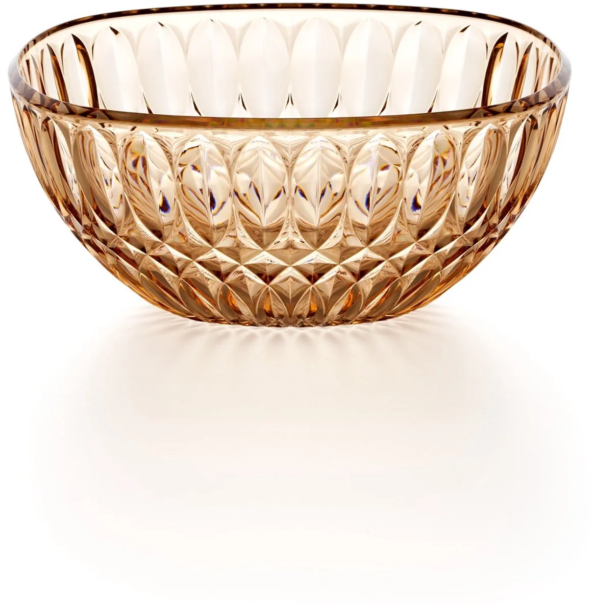 Vanity Kom 21cm - Acryl Kristal de Guzzini en Poederroze – photo produit