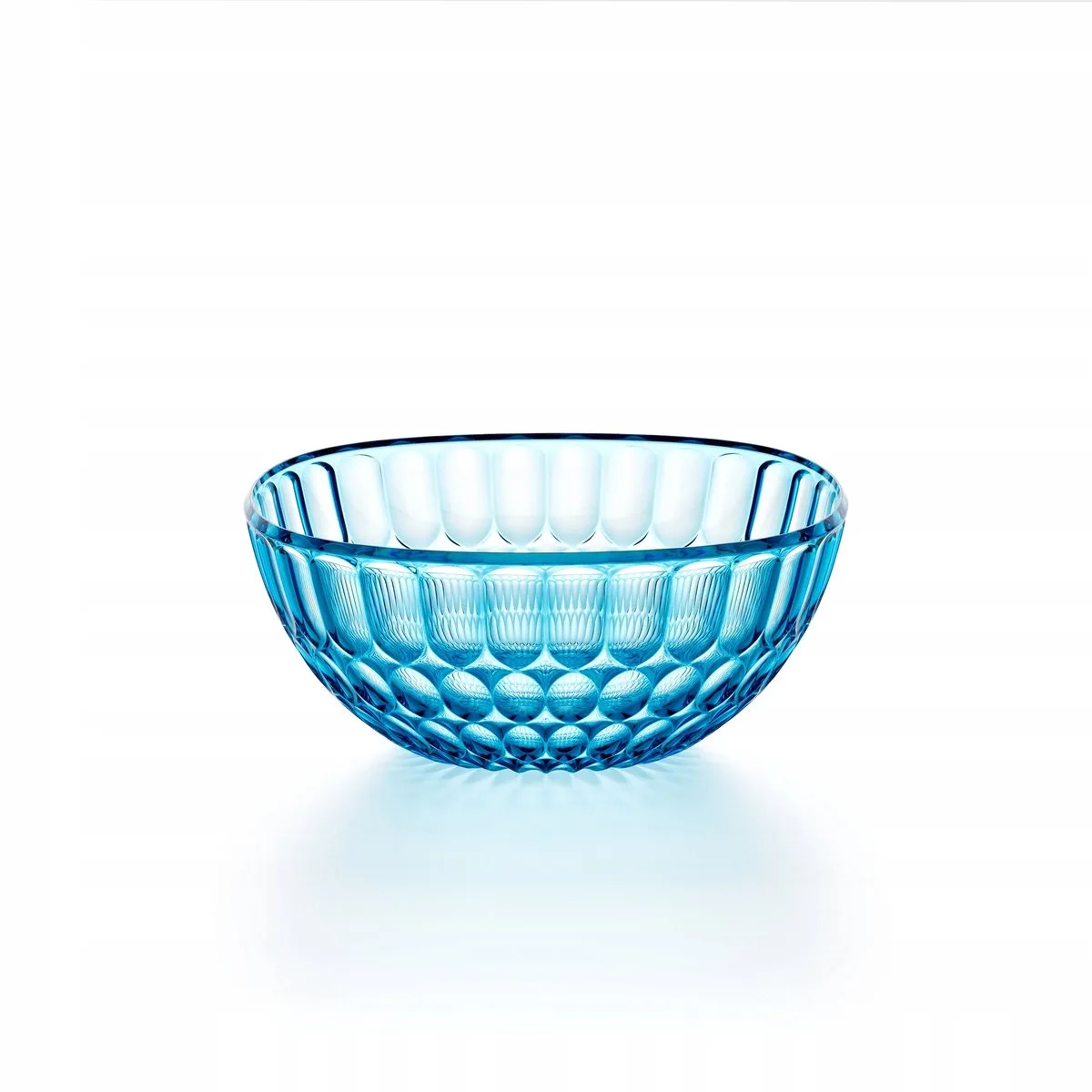 Vanity Kom - Ø25cm - Acryl Kristal de Guzzini en Zee Blauw – photo produit