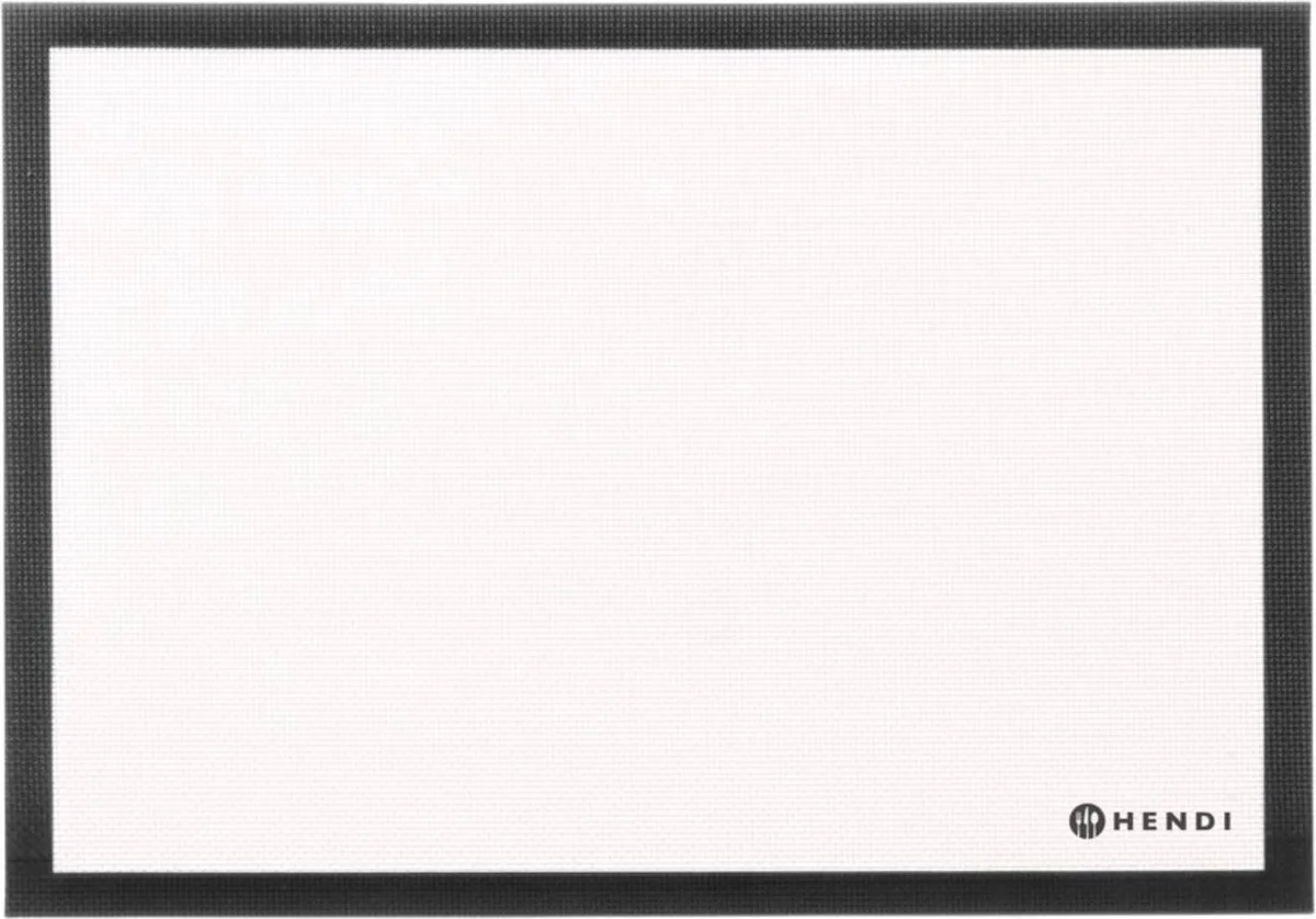 Anti-aanbak bakmat siliconen – 300x400 mm – vaatwasser- en ovenbestendig de Hendi en Vert – photo produit