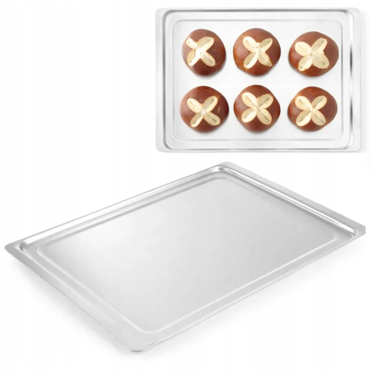 Bakplaat RVS 435x315 mm voor Convectieoven by Hendi – product photo