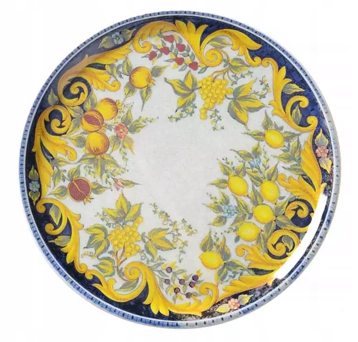 Barocco Pizzabord 31,5 cm - Stijlvol & Duurzaam Porselein de Hendi en Blanc – photo produit