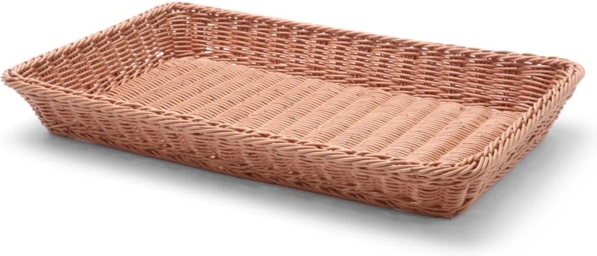 Broodmand – GN 1/1 – Verstevigd frame – Vaatwasserbestendig – 530x325x65 mm van Hendi in Roestvrijstaal – productfoto