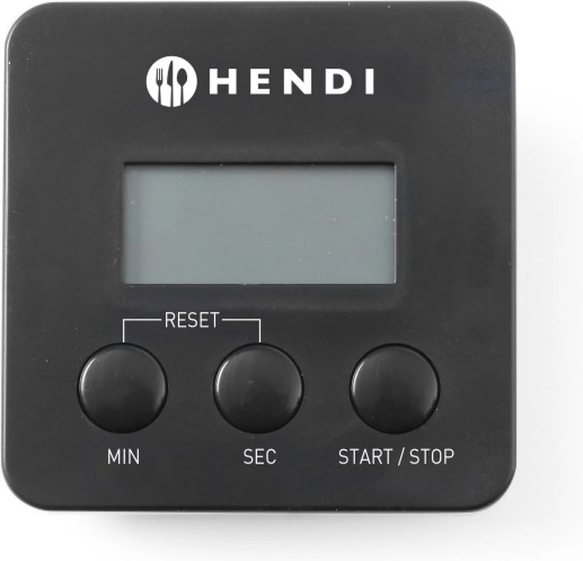 Digitale kookwekker met magneetclip – 99 minuten timer – Inclusief batterij – Compact formaat de Hendi en Noir – photo produit