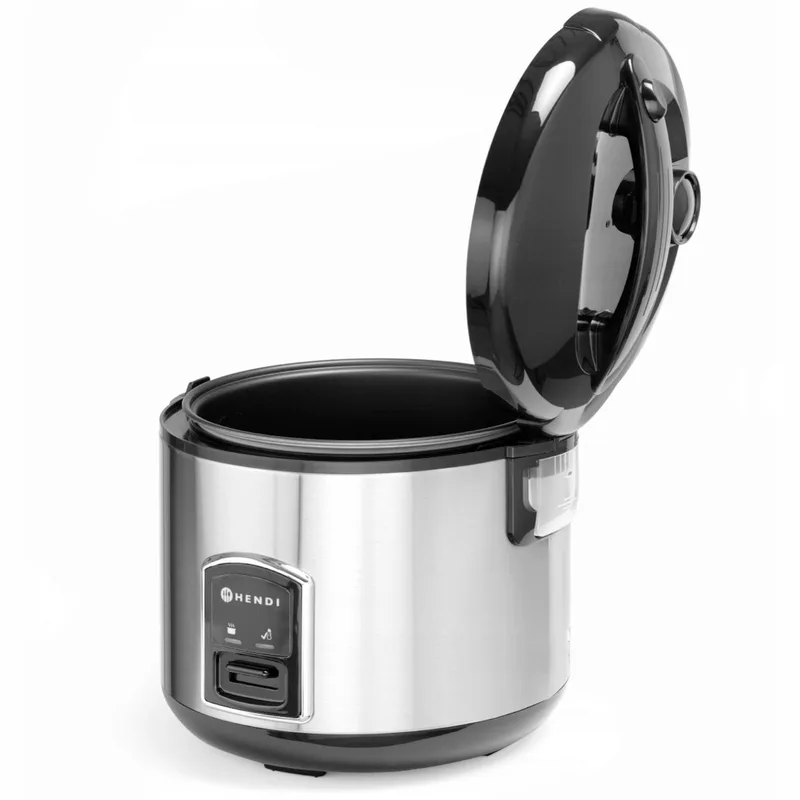 Elektrische Rijstkoker 1.8L 700W - Koken & Stomen by Hendi in Silver – product photo