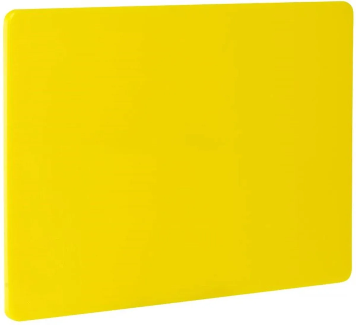 Gele snijplank – HACCP GN1/1 – 530x325x10 mm – LDPE – Dubbelzijdig gebruik van Hendi in Geel – productfoto