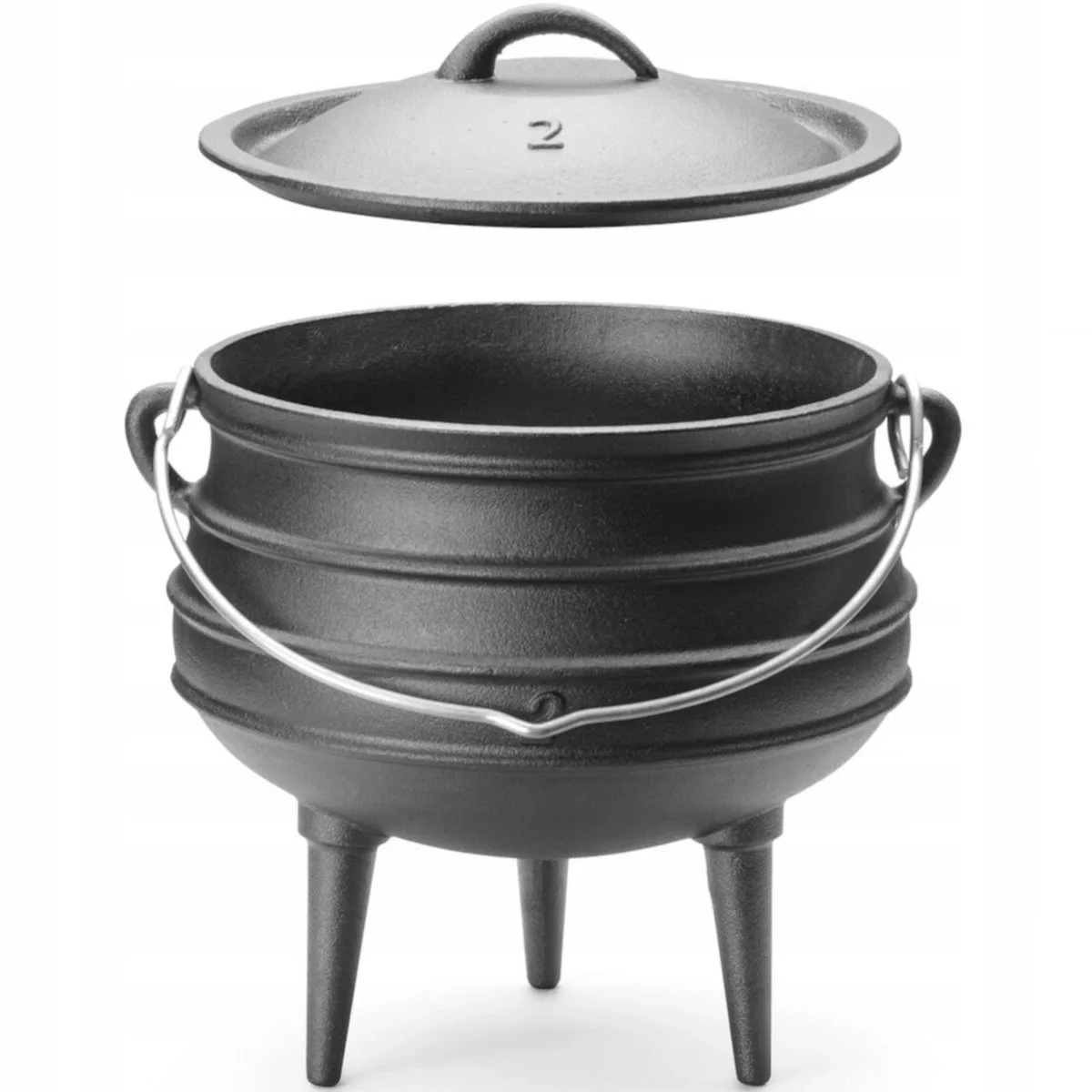 Gietijzeren Stoofpot 6L - Perfect voor Goulash en Stoofpotten de Hendi en Noir – photo produit