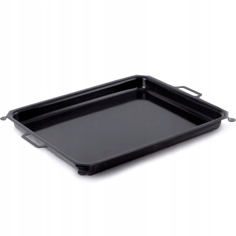 Grillpan Geëmailleerd 290x480x55mm de Hendi en Noir – photo produit