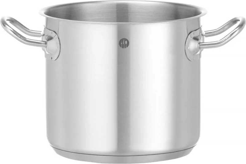 Hoge kookpan – zonder deksel – 2,8L – inductiegeschikt – koelblijvende handgrepen by Hendi in Roestvrijstaal – product photo