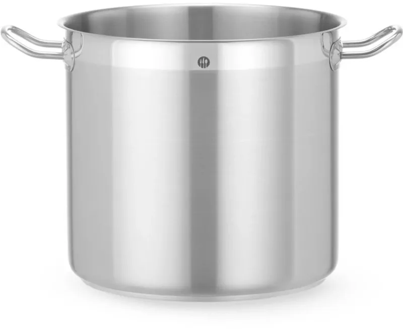 Hoge kookpan zonder deksel - rvs - 15,9 l - diameter 28 cm, hoogte 26,6 cm - inductie von Hendi in Weiß – Produktfoto
