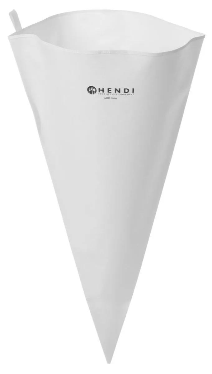 Katoenen spuitzakken – uitkookbaar – met ophangoog – 450 mm – set van 2 de Hendi en Blanc – photo produit