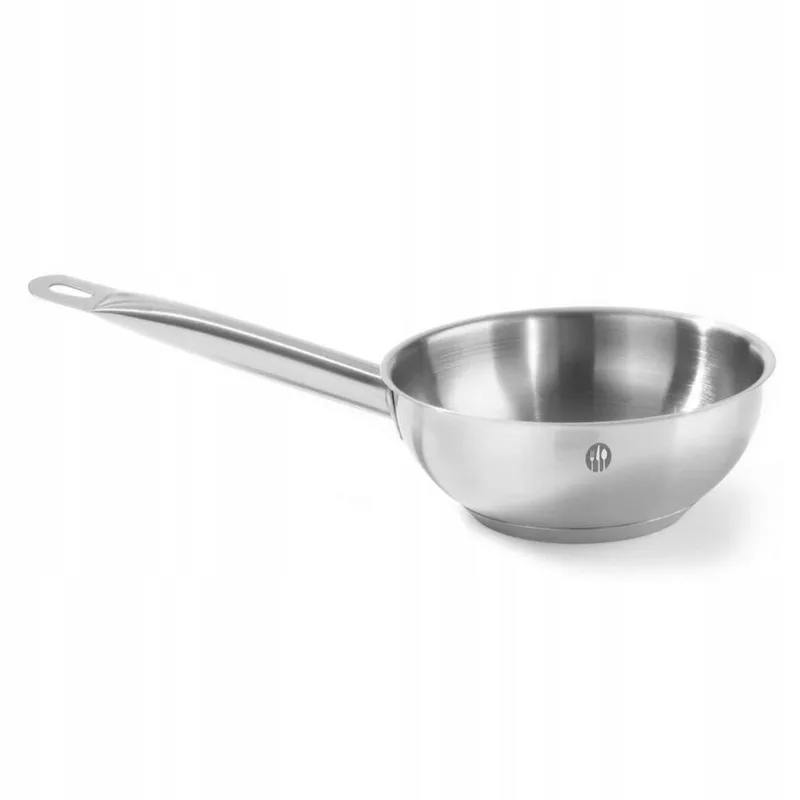 Keukenlijn Steelpan 16cm RVS - 1L, Geschikt voor alle warmtebronnen de Hendi en Argent – photo produit