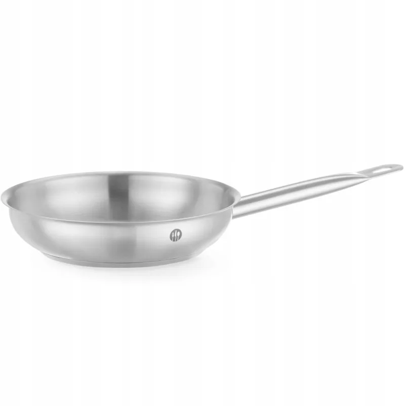 Kitchen Line Inductie Koekenpan 200mm Sandwich Bodem von Hendi in Silber – Produktfoto