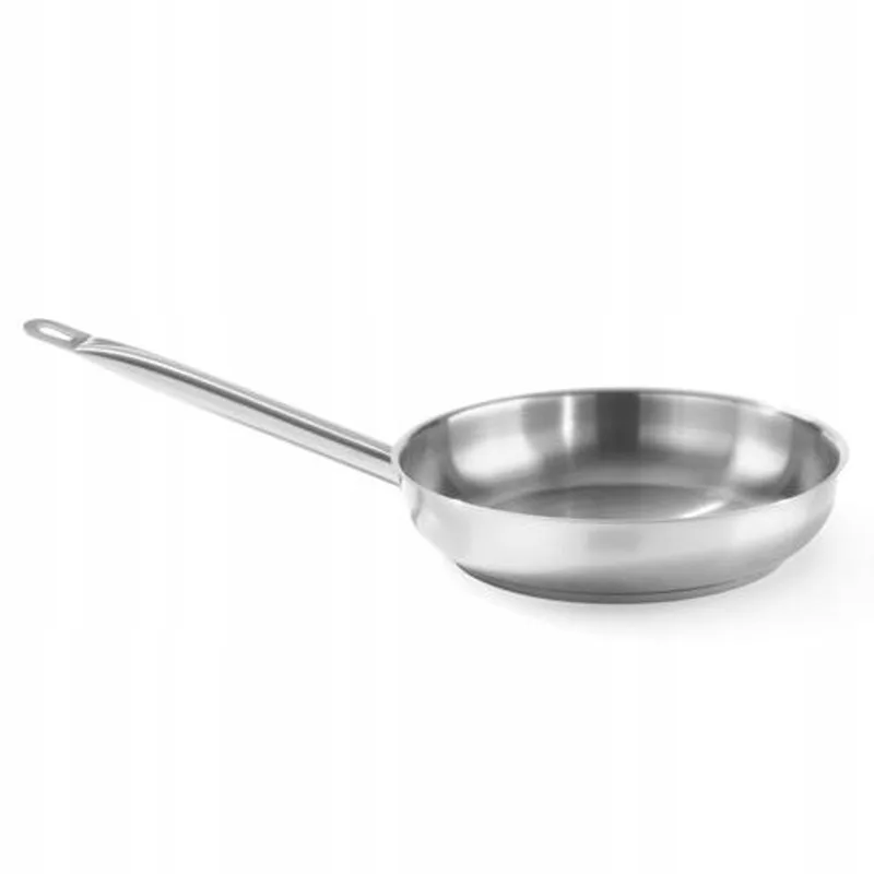 Kitchen Line Koekenpan Ø 24 cm - Inductie Geschikt by Hendi in Silver – product photo