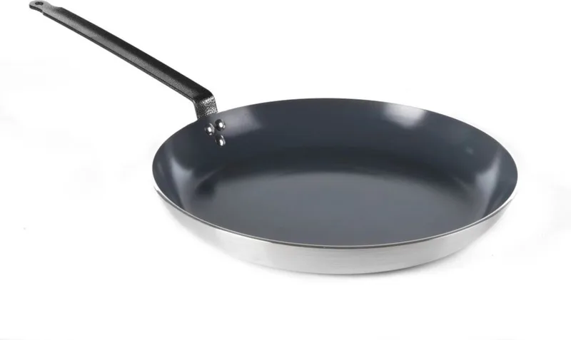 Koekenpan – Aluminium – Marble anti-aanbaklaag – Ø 390 mm – Hittebestendig tot 260°C de Hendi en Rvs – photo produit