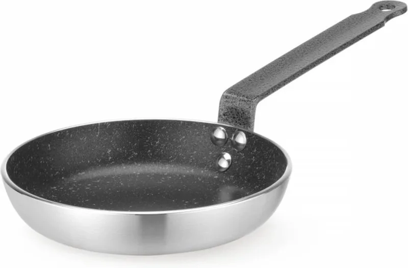 Koekenpan – Aluminium – Marble anti-aanbaklaag – Ø24 cm – Hittebestendig tot 260°C de Hendi en Gris – photo produit