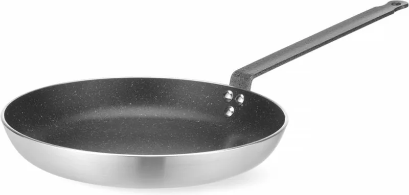 Koekenpan – Aluminium – Marble anti-aanbaklaag – Ø32 cm – Epoxy handgreep – Ovenbestendig von Hendi in Rvs – Produktfoto
