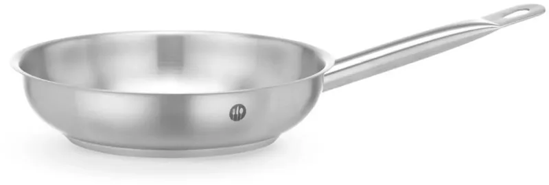 Koekenpan - roestvast staal - 21,5 cm - inductie - zilver - zonder deksel by Hendi in White – product photo