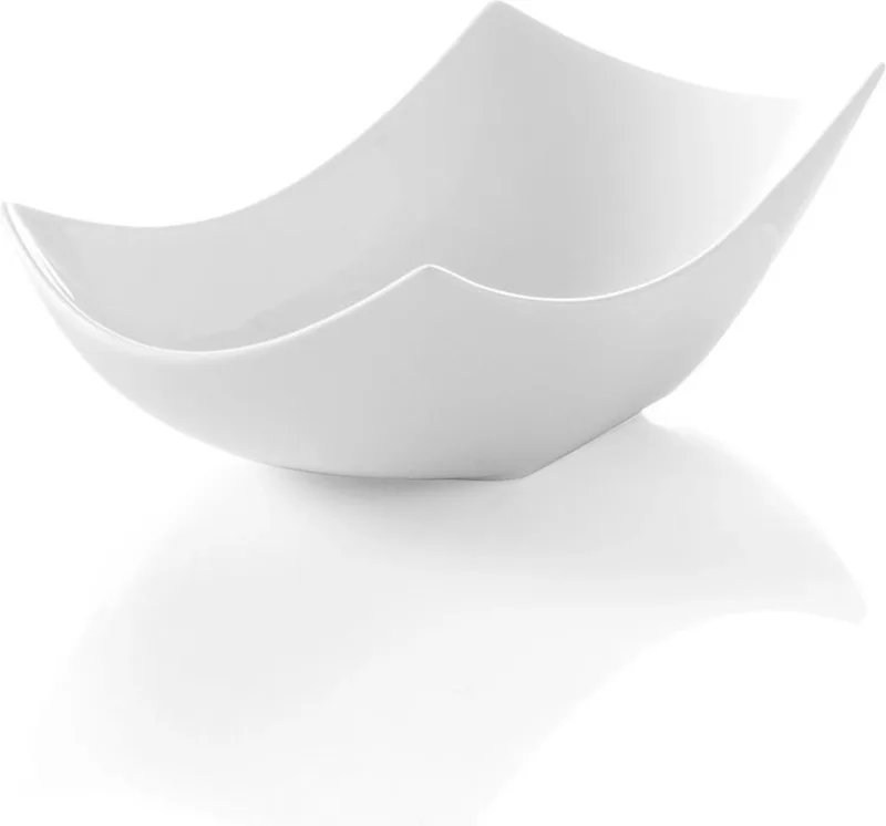 Kom van hard porselein – stoot- en slijtvast – 290x136x80 mm – roomwit von Hendi in Weiß – Produktfoto