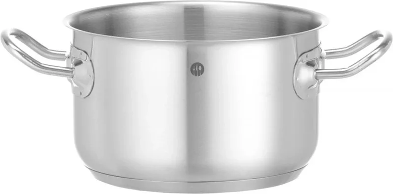 Kookpan middel – zonder deksel – 1,9L – inductiegeschikt – koelblijvende handgrepen by Hendi in Metaal – product photo