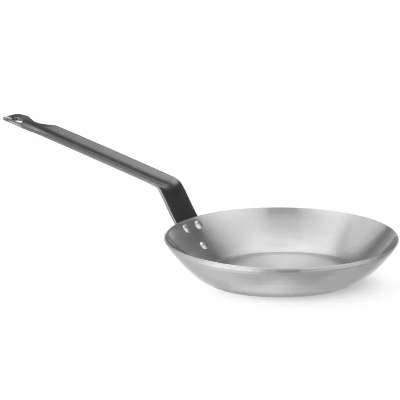 Koolstofstalen Koekenpan Lyonnaise 28cm - Inductie & Gas by Hendi in Black – product photo