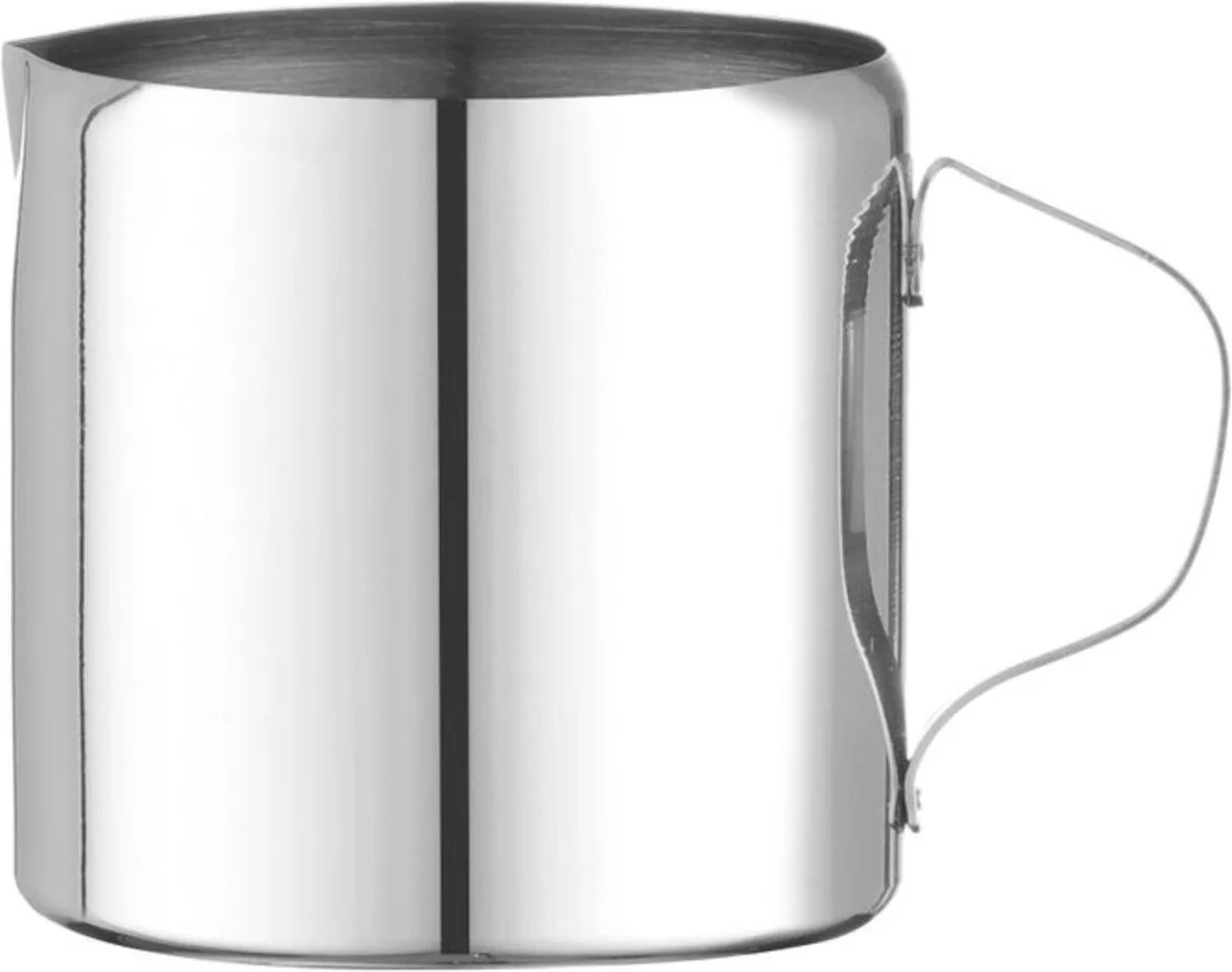 Melkkan – roestvast – 0,25L – hittebestendig – vaatwasmachinebestendig van Hendi in Staal – productfoto