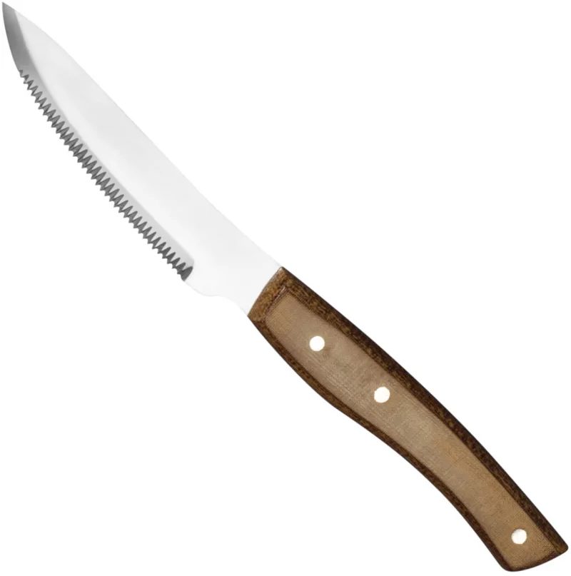 Nože do steków Serie - Steakmes - Roestvrijstaal - Fiber Handvat by Hendi in Black – product photo
