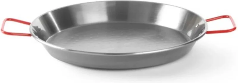 Paëllapan – Plaatstaal – Extra groot – 340 mm – 2 grepen by Hendi in Rvs – product photo
