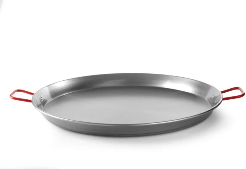 Paëllapan – Plaatstaal – Extra groot – 80 cm – 4 grepen by Hendi in Staal – product photo