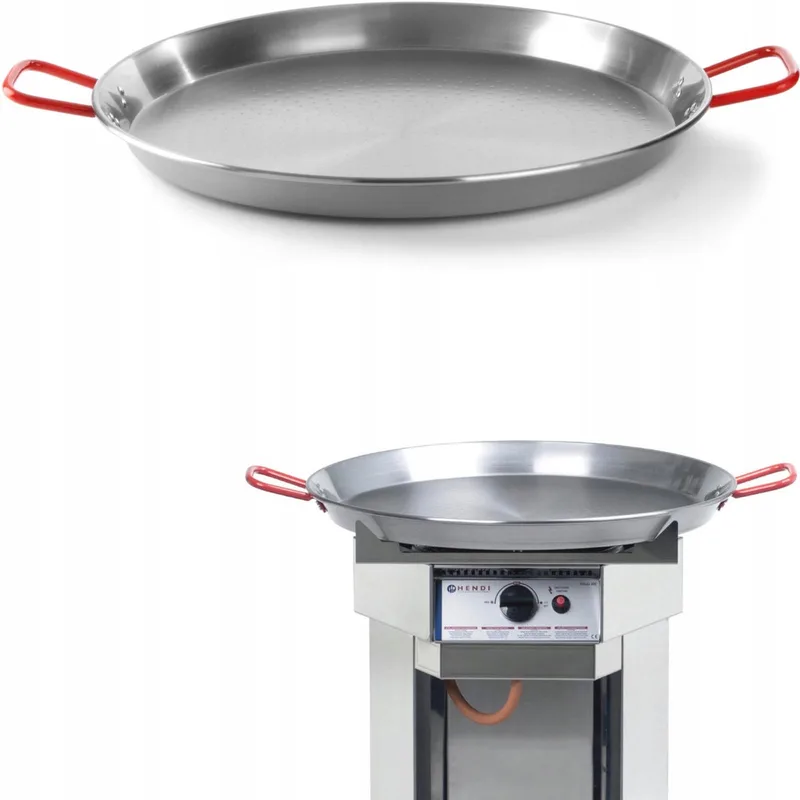Paellapan Staal 80 cm Diameter fra Hendi i Steel – produktbillede