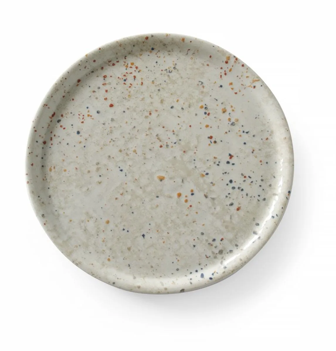 Pizzabord – Drop Collection – Ø 330 mm – Modern Design – Vaatwasmachinebestendig de Hendi en Gris clair – photo produit