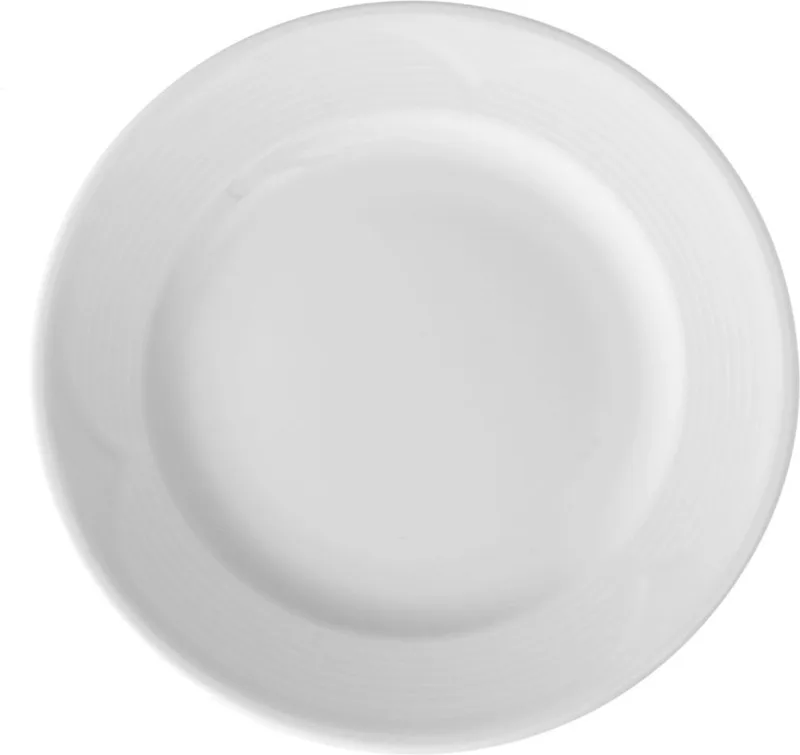 Plat bord – versterkte randen – hotelporselein – slijtvast – ⌀200 mm de Hendi en Blanc – photo produit