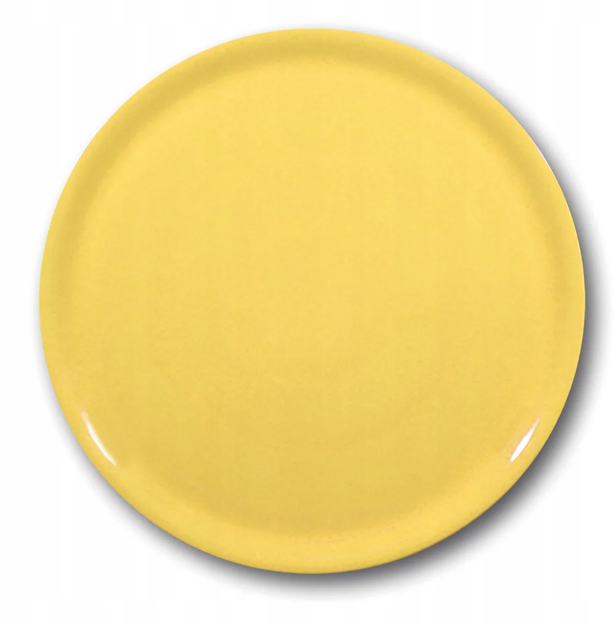 Porseleinen Pizzaborden 33cm - Set van 6 by Hendi in Yellow – product photo