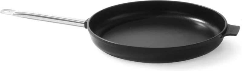 Professionele koekenpan – titanium coating – ⌀360 mm – ovenbestendig tot 250°C by Hendi in Black – product photo