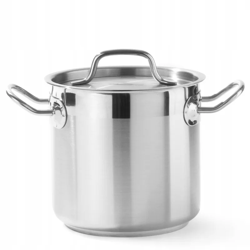 Professionele Soeppan 24L RVS, Ø32cm, Inductie Geschikt von Hendi in Silber – Produktfoto