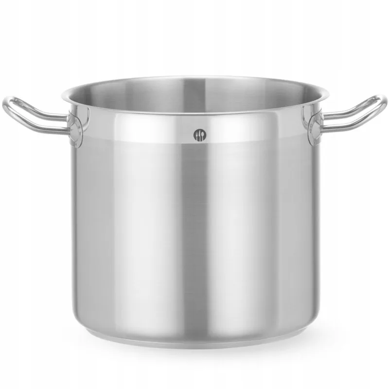 Profi Line Kookpan 9.8L RVS - Inductie Geschikt by Hendi in Silver – product photo