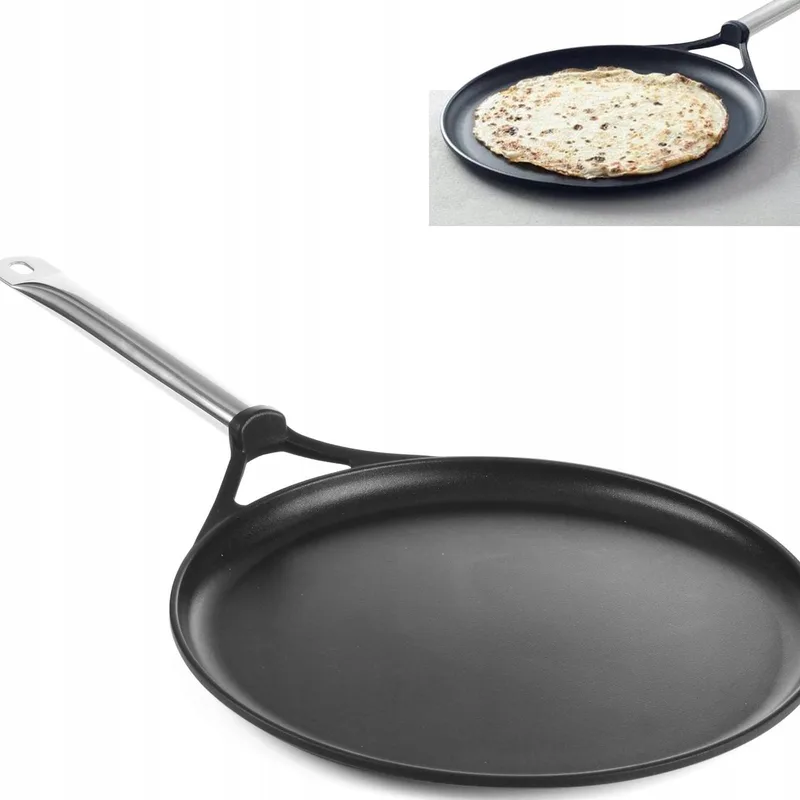 Profi Line Pannenkoekenpan 32cm Aluminium Titanium Professional by Hendi in Black – product photo
