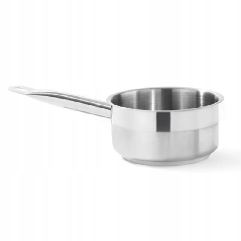 Profi Line Steel Saucepan 2L, Ø18cm, Impact Bonding Base by Hendi in Silver – product photo