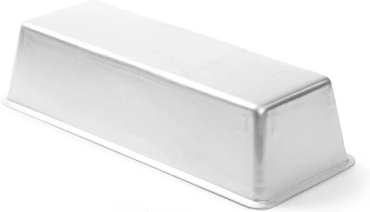 Rechthoekige cakevorm – 180x80x60 mm de Hendi en Aluminium – photo produit