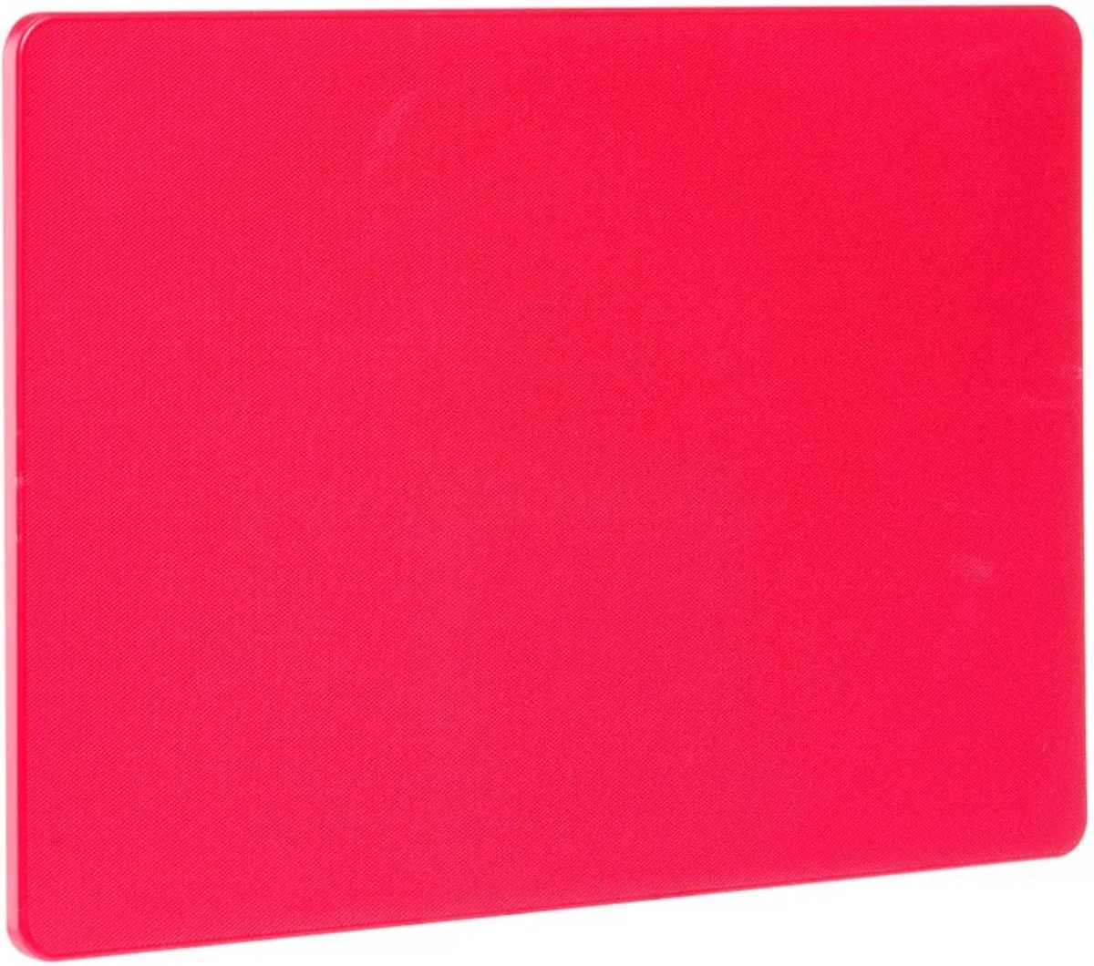 Rode snijplank – HACCP gecertificeerd – LDPE – 530x325x10 mm – dubbelzijdig gebruik van Hendi in Rood – productfoto