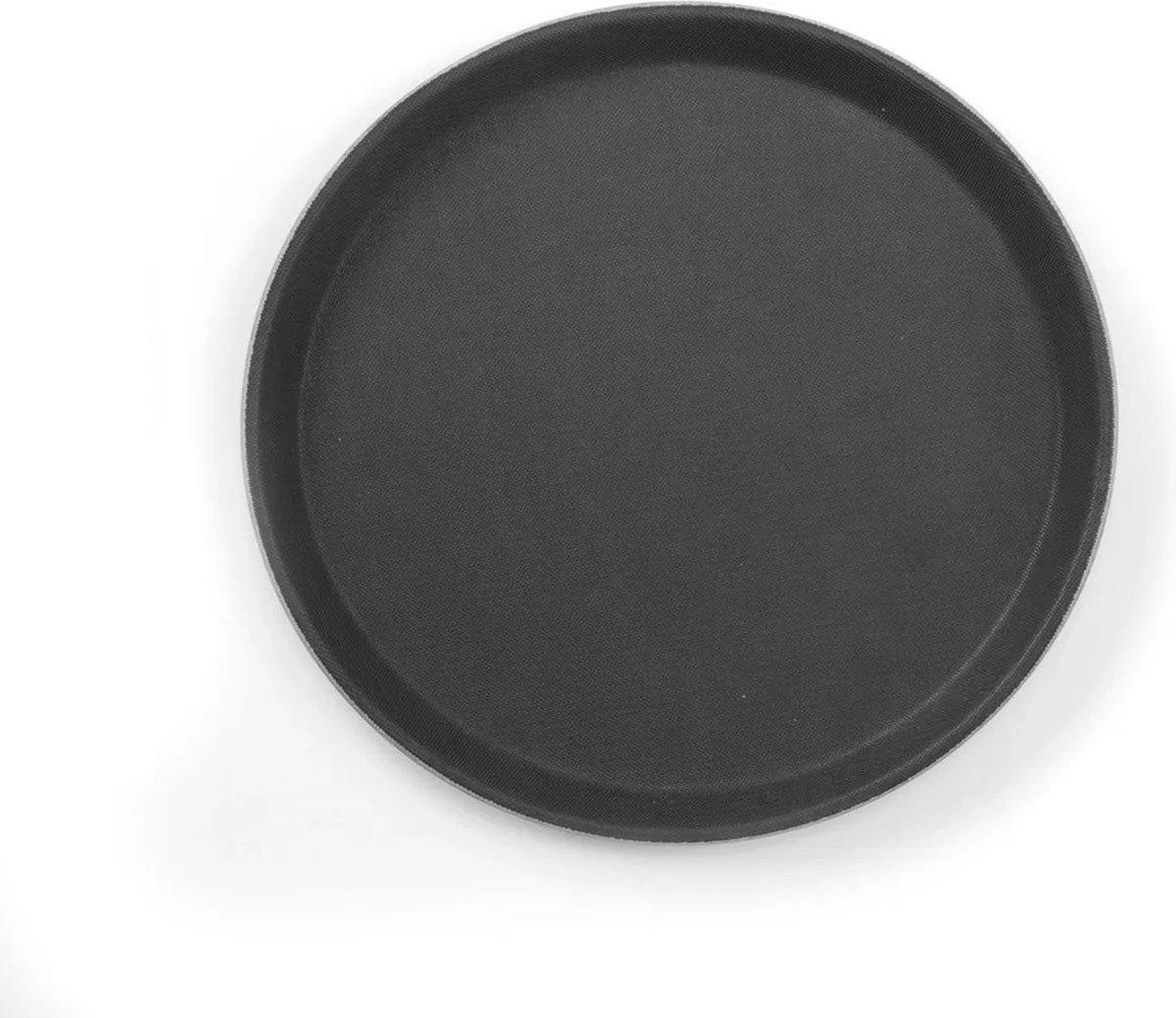 Rond dienblad – glasvezelversterkt polyester – antislip – schokbestendig – Ø500 mm de Hendi en Noir – photo produit