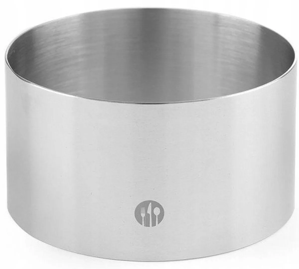 Ronde Taartring 18x6 cm Roestvrij Staal von Hendi – Produktfoto
