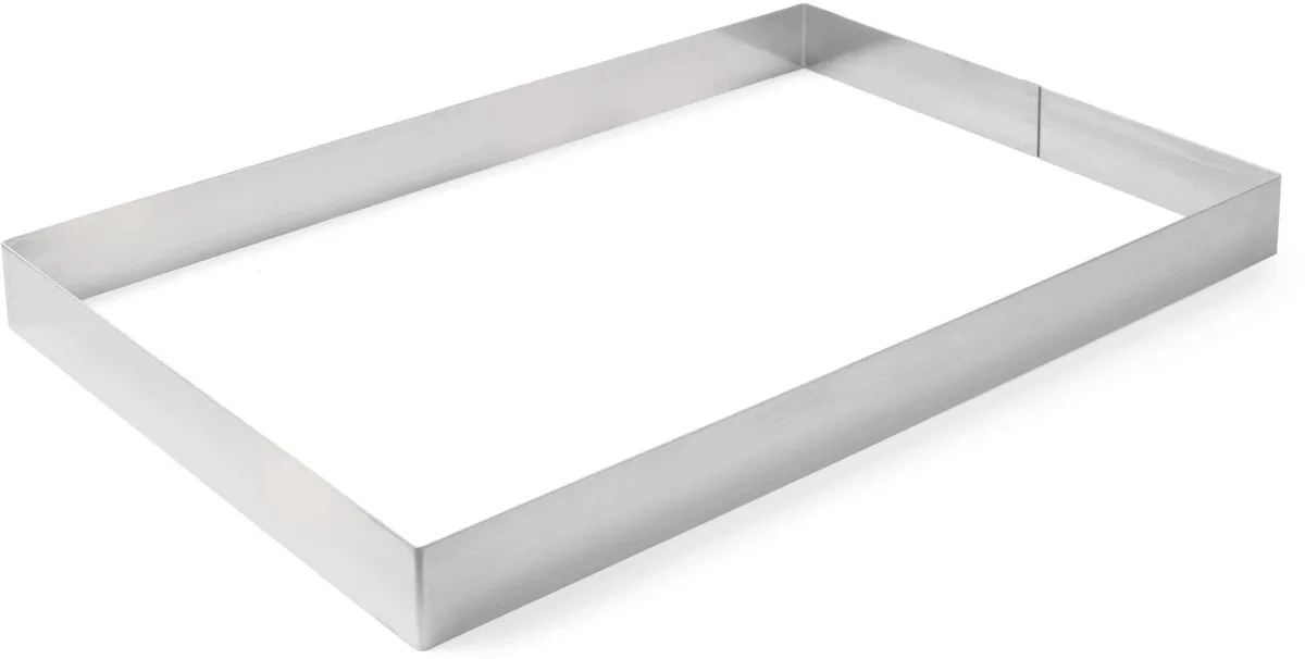 RVS Bakvorm Rechthoekig 38.5x28.5x6 cm van Hendi – productfoto